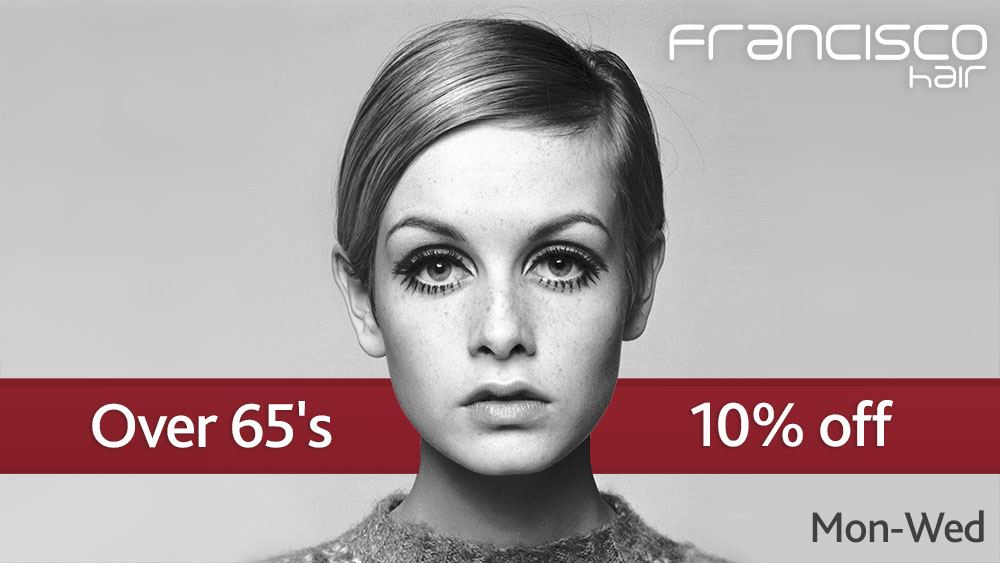 Over 65 discount promotion